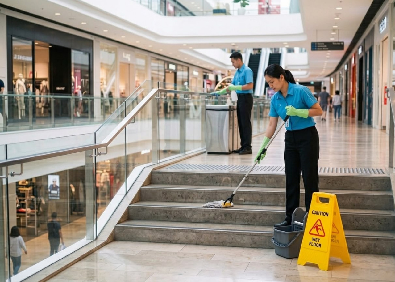Bagaimana Cleaning Service Mall Jakarta Menjaga Kebersihan di Tengah Traffic Pengunjung yang Tinggi?