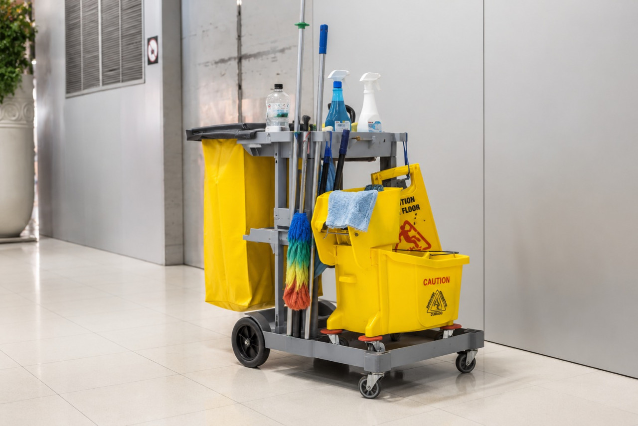 Cleaning Service Mall Profesional, Solusi Mall Tetap Bersih Meski Ramai Pengunjung